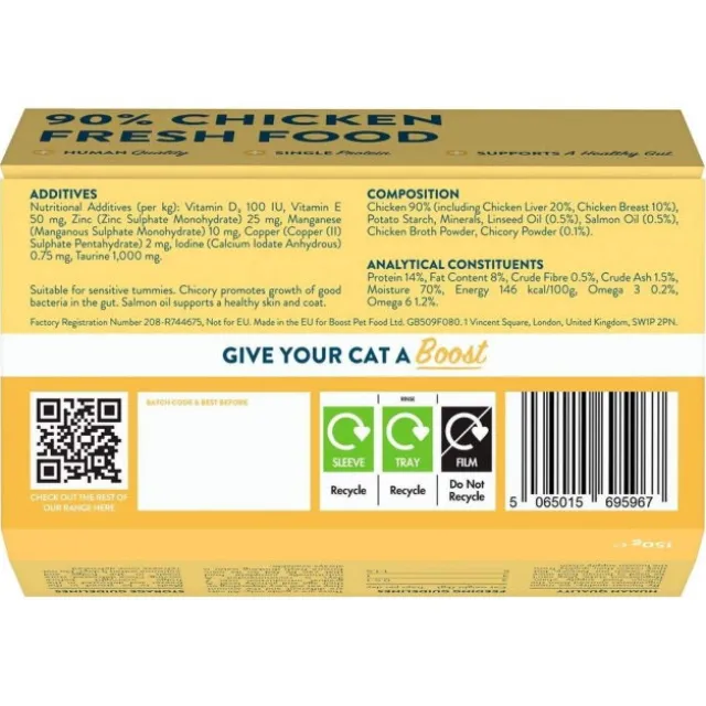 Boost Fresh Chicken for cats 150g