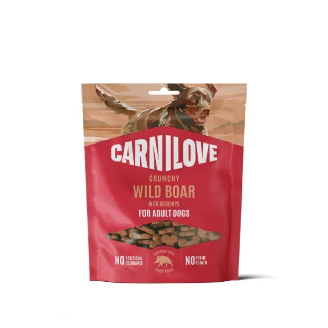 CARNILOVE Dog CRUNCHY Snack Wild Boar with Rosehips 200 g