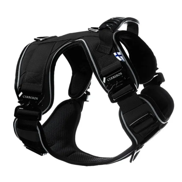 Cerberos Active Hundesele Sort