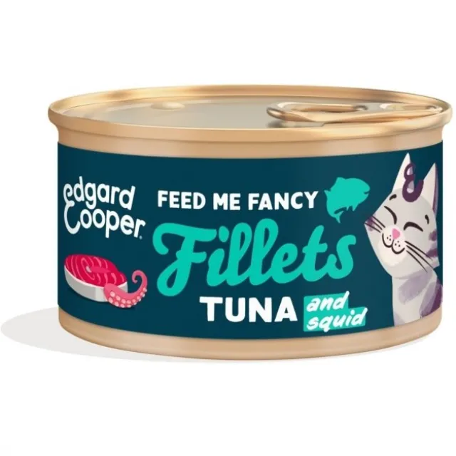 Edgard & Cooper Cat Fillets Tuna & Squid 70 g