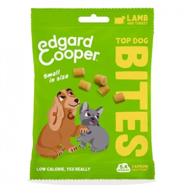 Edgard & Cooper Top Dog Bites Lam & Kalkun 50 g