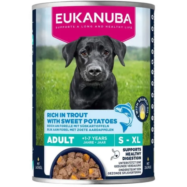 Eukanuba Dog Wet Adult Trout with Sweet Potatoes 400g