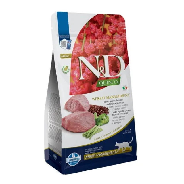 Farmina N&D Quinoa Cat Weight Man Lamb 1,5 kg