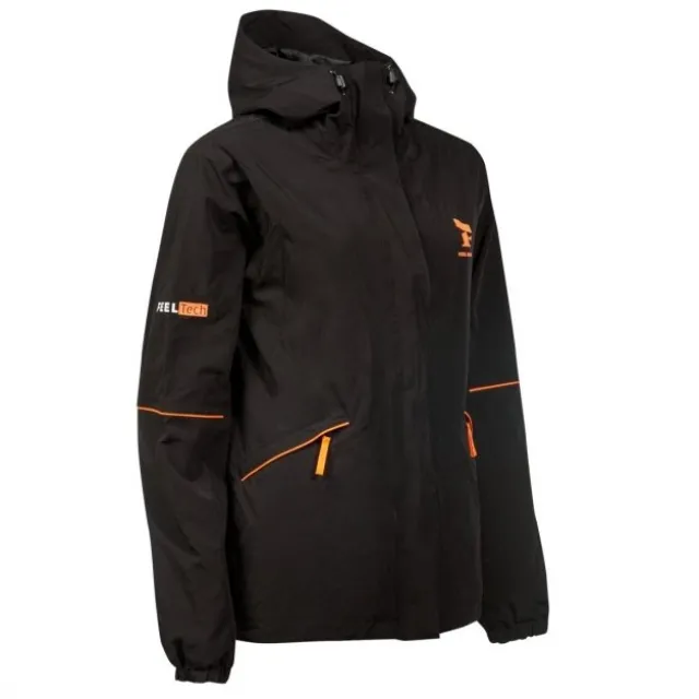 Feel Active Feel Tech Sportsjakke Sort/Orange