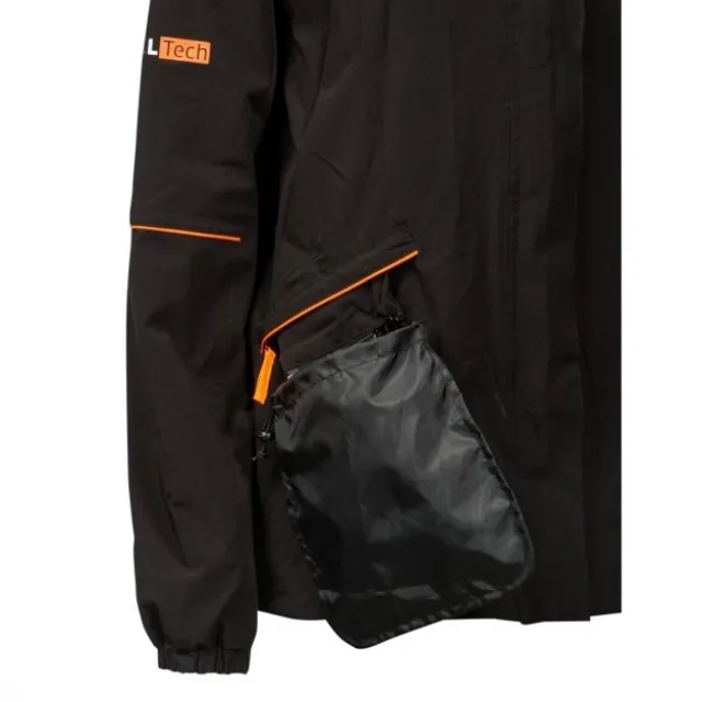 Feel Active Feel Tech Sportsjakke Sort/Orange