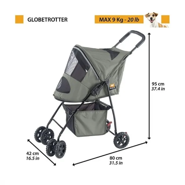 Ferplast Globetrotter vogn