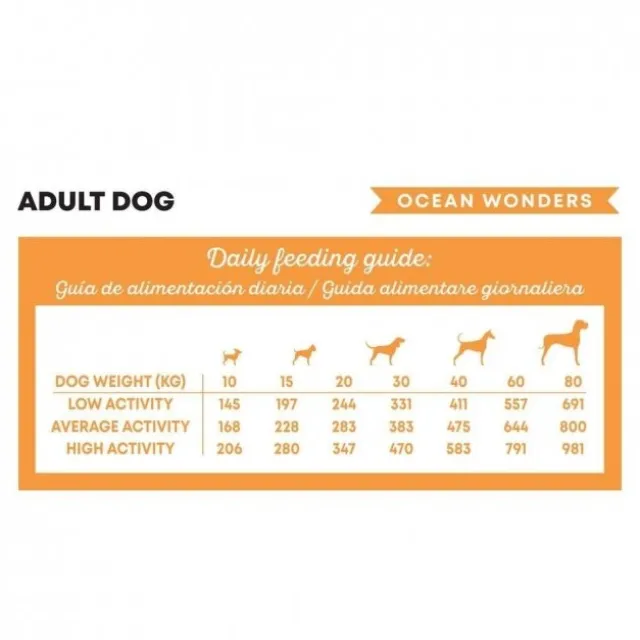 Harper and Bone Dog Adult Medium/Large Ocean Wonders tørrfôr