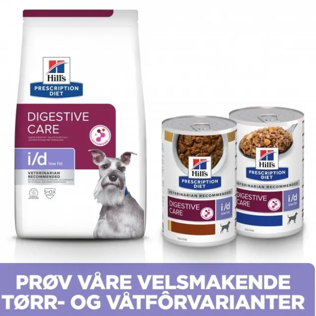 Hill's Prescription Diet Canine i/d Digestive Care Low Fat Stew with Chicken & Vegetables 354 g