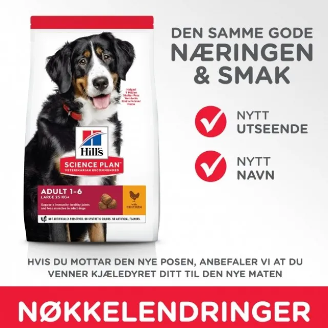 Hill's Science Plan Dog Adult Large Breed Chicken