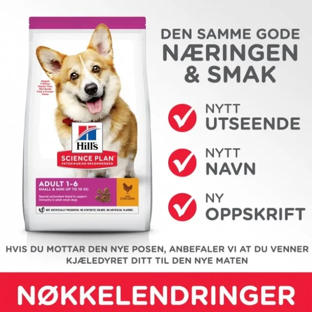 Hill's Science Plan Dog Adult Small & Mini Chicken