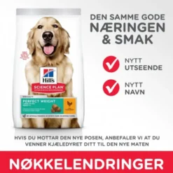 Hill's Science Plan Dog Perfect Weight Large Breed Chicken 12kg