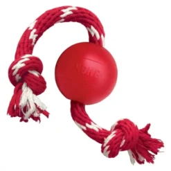 Kong Ball med tau, rød S