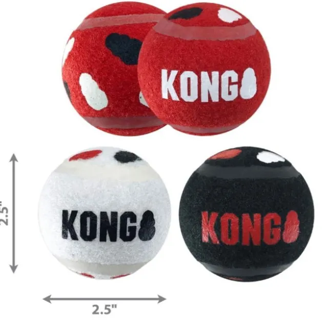 KONG Signature Baller M 3-pk