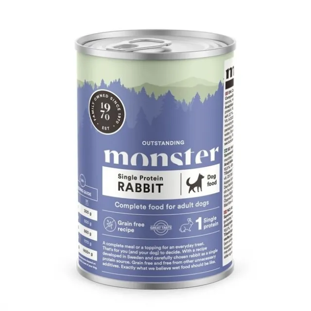 Monster Dog Adult Kanin 400 g