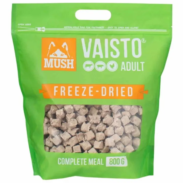 MUSH Vaisto Dog Adult Frysetørket Okse, Gris & Kylling