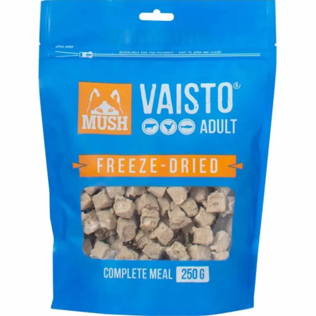 MUSH Vaisto Dog Adult Frysetørket Storfe, Kalkun & Laks