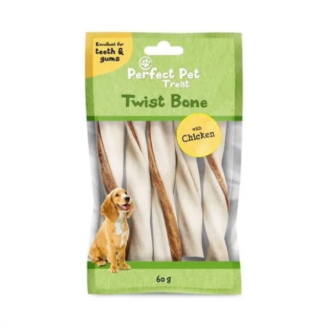 Perfect Pet Twist Tyggbein kylling 11,5 cm 5-pk