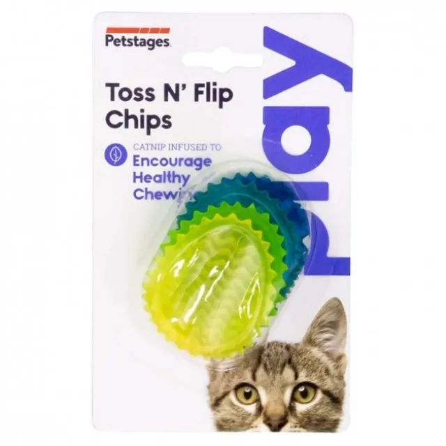Petstages Toss N´Flip Kattemynte Chips