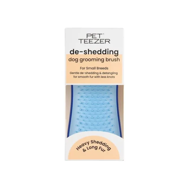 Pet Teezer De-shedding Børste Mini blå
