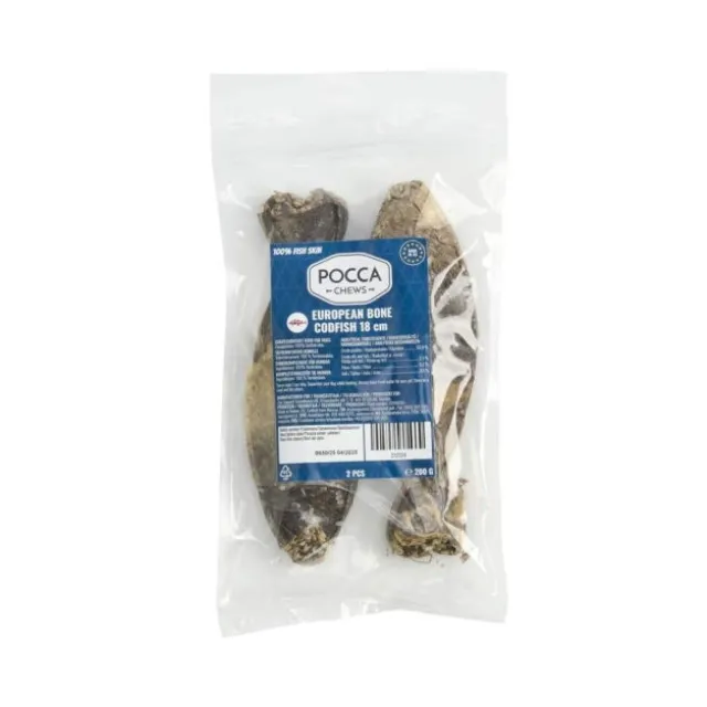 POCCA European Bone Torsk 18 cm 2-pk