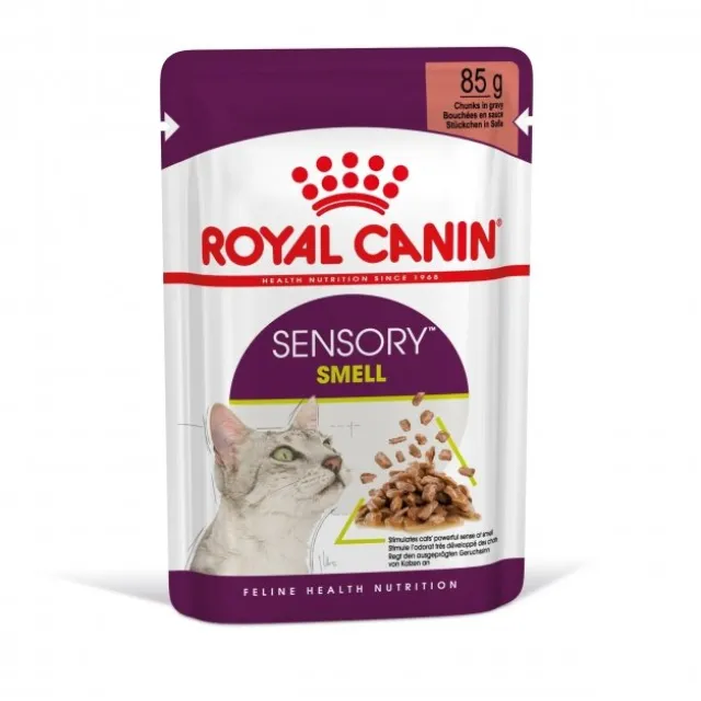 Royal Canin Cat Adult Sensory Smell Chunks in Gravy 12x85g