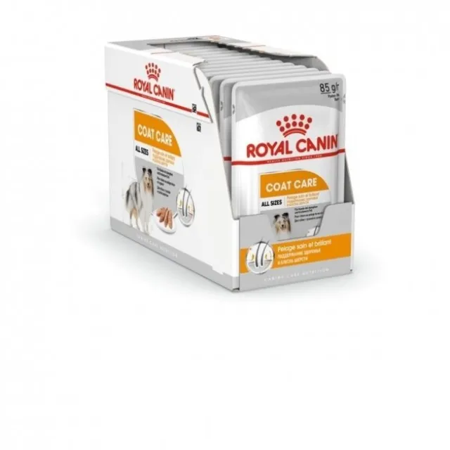 Royal Canin Coat Care Adult våtfôr til hund 12x85 g