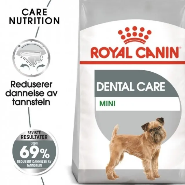 Royal Canin Dental Care Mini Adult tørrfôr til hund