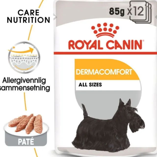 Royal Canin Dermacomfort Adult Loaf våtfôr til hund 12x85 g