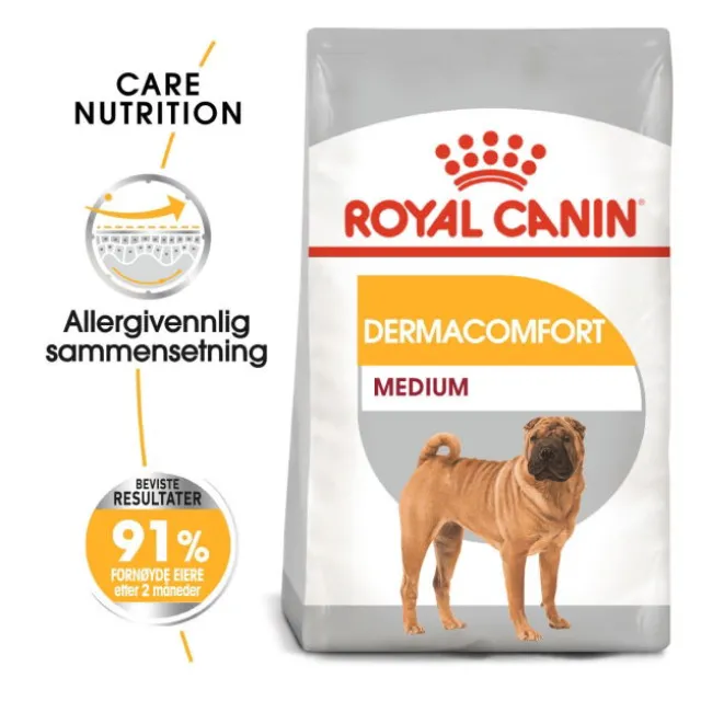 Royal Canin Dermacomfort Medium Adult tørrfôr til hund