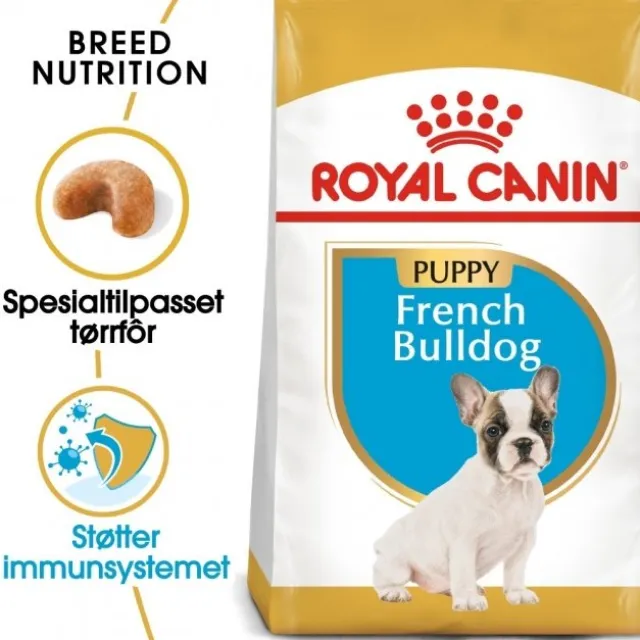 Royal Canin French Bulldog Puppy tørrfôr til hundvalp