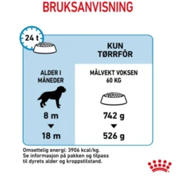 Royal Canin Giant Junior tørrfôr til valp