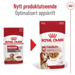 Royal Canin Medium Ageing Gravy våtfôr til hund 10x140 g