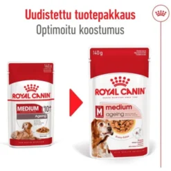 Royal Canin Medium Ageing Gravy våtfôr til hund 10x140 g
