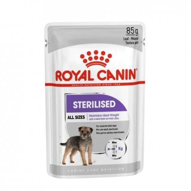 Royal Canin Sterilised Adult Loaf våtfôr til hund 12x85 g