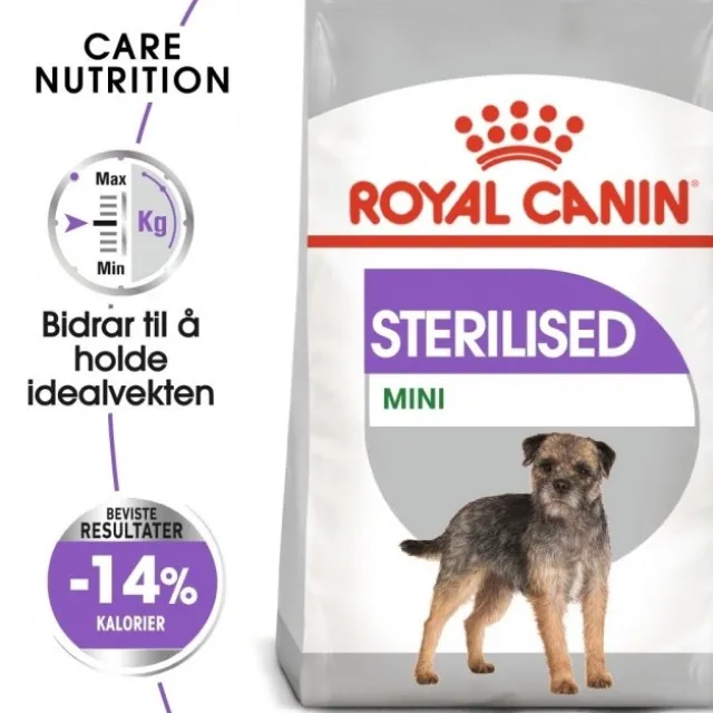 Royal Canin Sterilised Mini Adult tørrfôr til hund